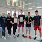 Uczniowie z panią Honoratą Godlewską