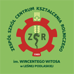 Logo ZSCKR w Leśnej Podlaskiej
