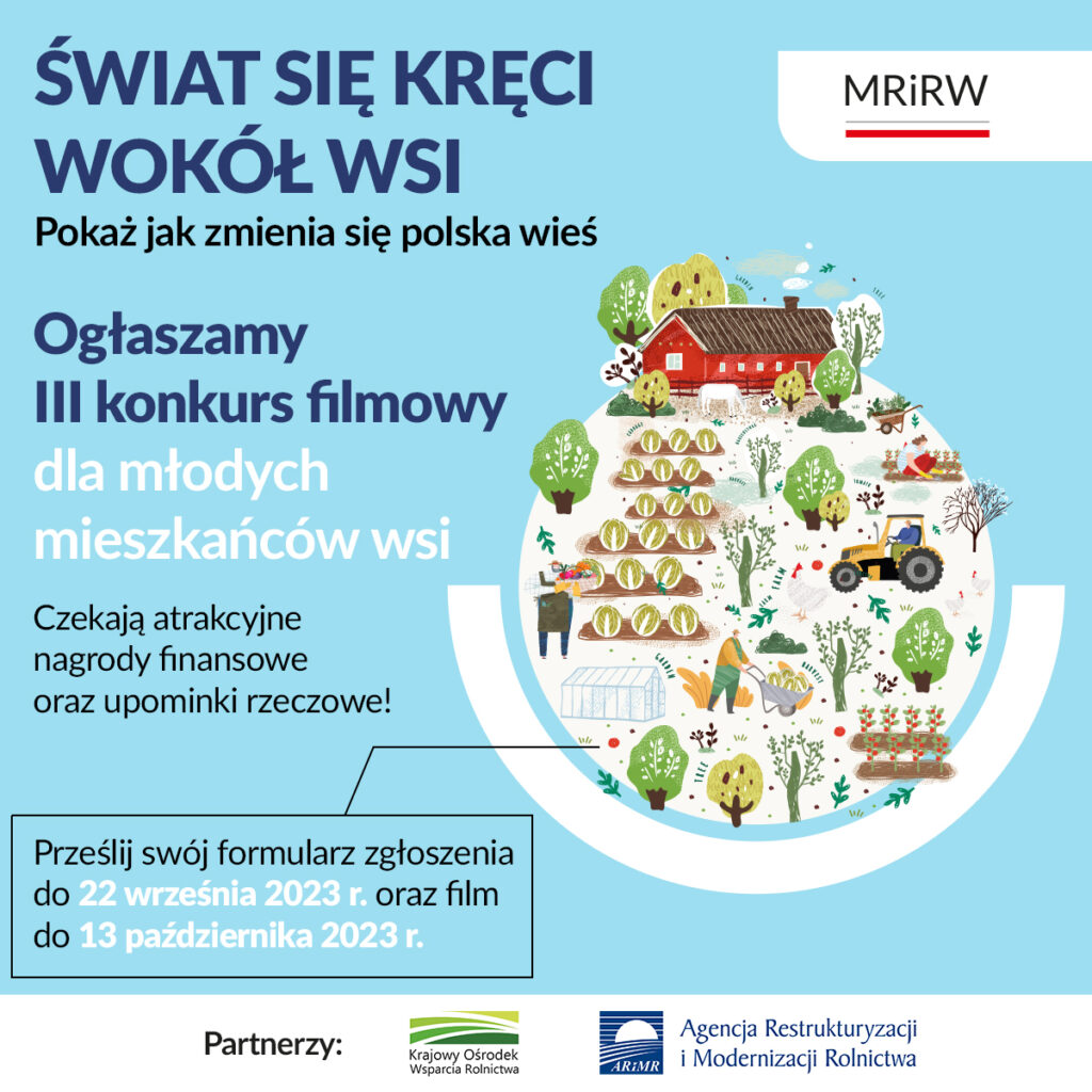 Zajawka konkurs Świat się kręci wokół wsi