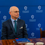 Pan Dyrektor podczas spotkania