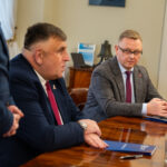 Pan Dziekan i Prorektor podczas spotkania