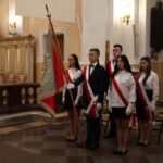 Poczet sztandarowy podczas Mszy Św. 3