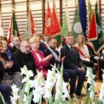 Dyrektorzy Szkół podczas uroczystości