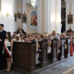 Uczestnicy Mszy Św.