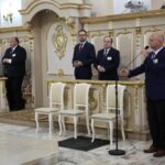 Pan Dyrektor zabiera głos podczas Mszy Św.