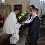 Procesja uczniów podczas Mszy Św. 3