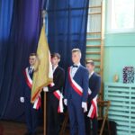 Poczet Sztandarowy podczas uroczystości