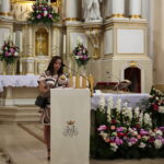 Podczas Mszy Św. na ołtarzu