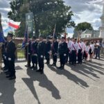 Procesja na miejsce Dożynek