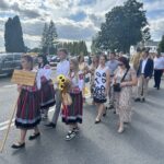 Procesja na miejsce Dożynek 6