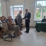 Wręczenie listu Panu Dyrektorowi