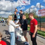 Uczniowie na podium 5