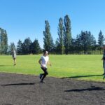 Uczniowie podczas startów 8