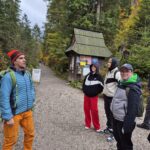 Uczniowie podczas wycieczki