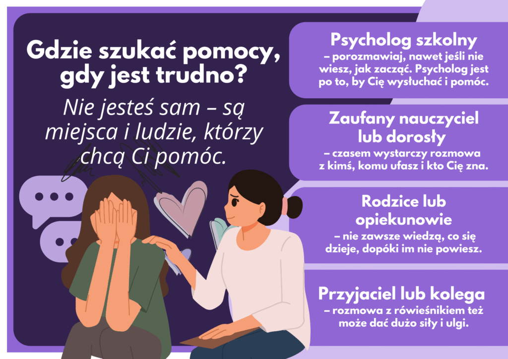 Plakaty informujące o zdrowiu psychicznym 5