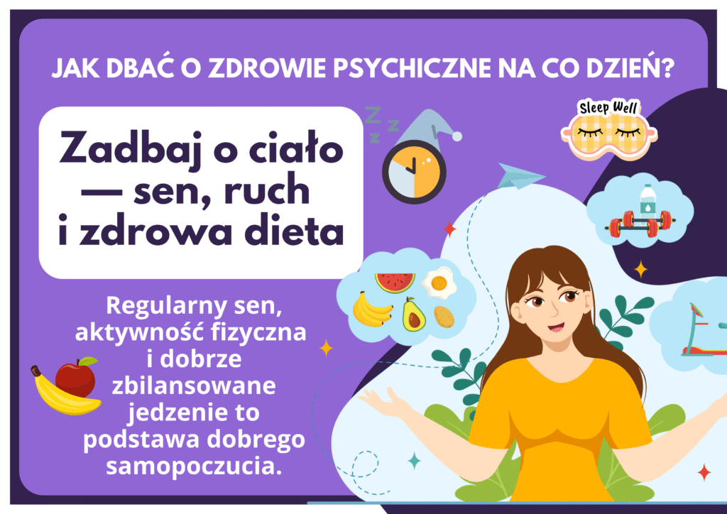 Plakaty informujące o zdrowiu psychicznym 7