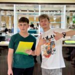 Uczniowie podczas otrzęsin 3