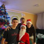 Uczniowie z Mikołajem