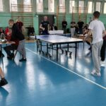 Uczniowie podczas zawodów 5