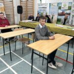 Uczeń ZSCKR przed Olimpiadą 3