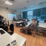 Uczniowie podczas wykładów 2