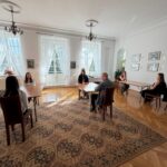 Uczniowie przed rozpoczęciem konkursu