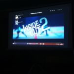 Wyświetlany film w ramach akcji