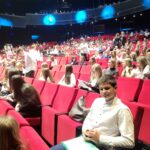 Uczeń ZSCKR na auli