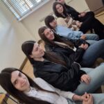 Uczniowie ZSCKR podczas części artystycznej