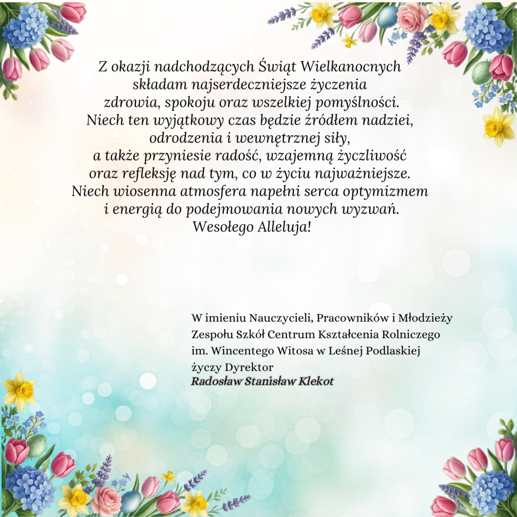 Życzenia wielkanocne