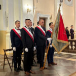 Poczet Sztandarowy podczas Mszy Św.