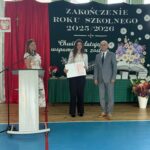 Uczennica Zuzanna Wysocka została została zgłoszona przez Radę Pedagogiczną jako kandydatka do Stypendium Prezesa Rady Ministrów