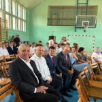 Nauczyciele podczas uroczystości